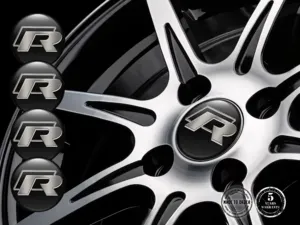 Domed sticker Custom Brand High Quality Rim Decals